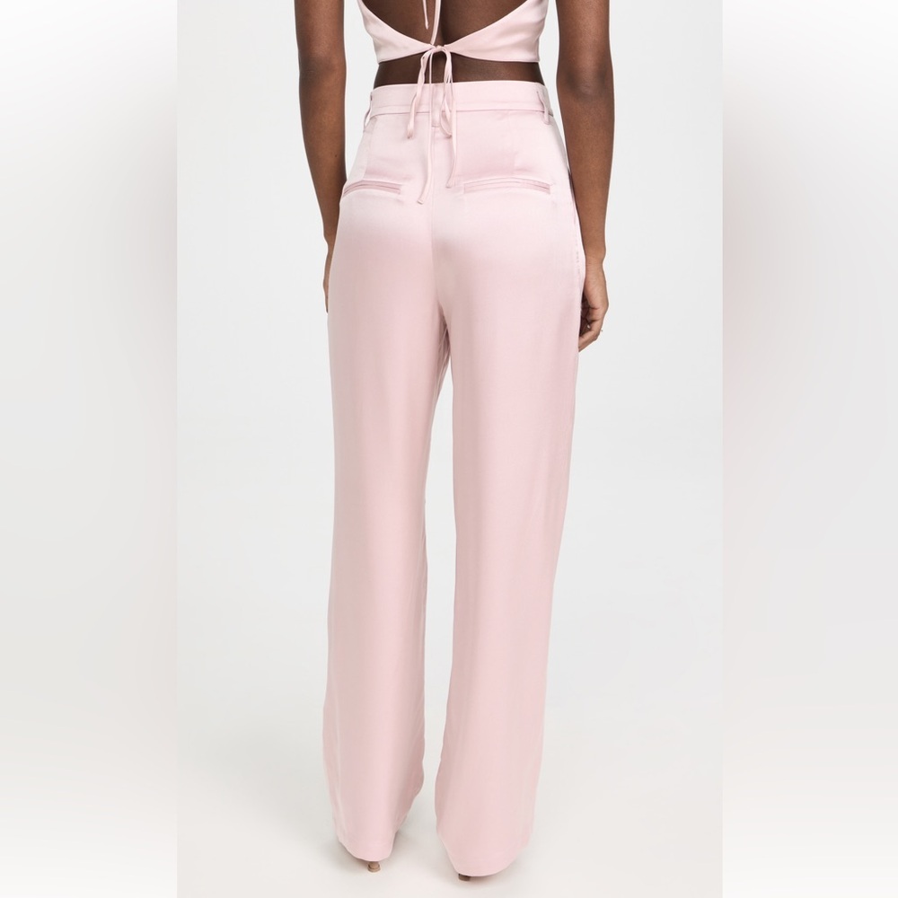 Anine Bing NWT Carrie Pants, Purple, Size 0 - Picture 2 of 3